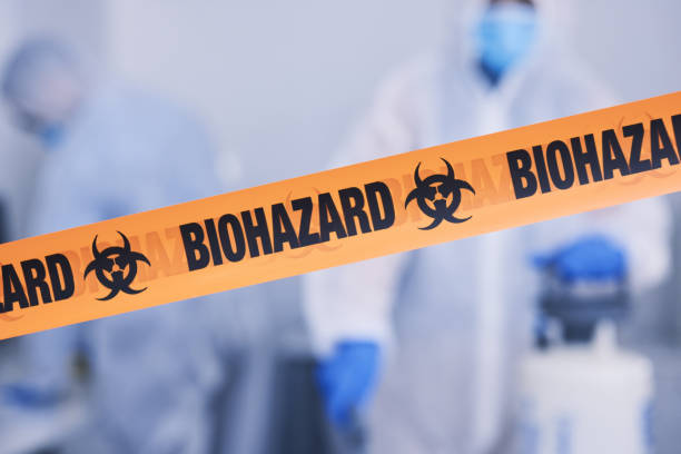Professional Blood Cleanup technician working in Layton, NJ